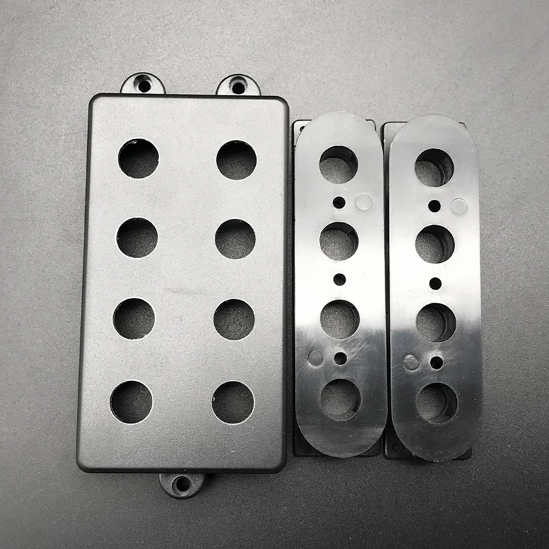 2 قطعة الغيتار الكهربائي غطاء لاقط الجيتار الكهربائي 4/5/6 سلسلة MB باس غيتار بيك اب الغطاء البلاستيك الكهربائية فيولاو الإكسسوارات #3