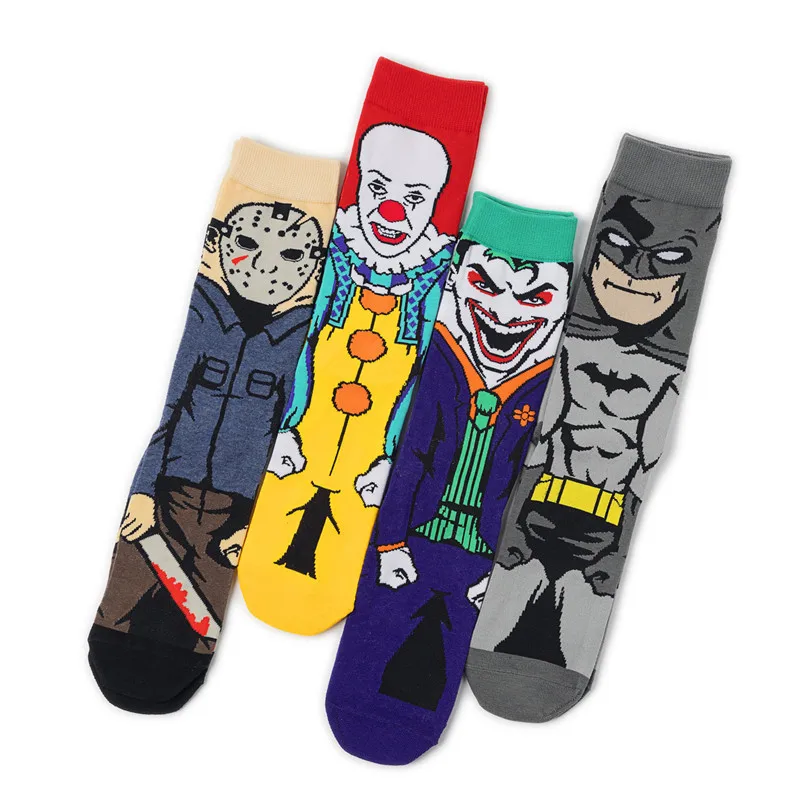 New Pennywise Jason Voorhees Sally Socks Adult Cartoon Cosplay Costume Accessories Stockings Props