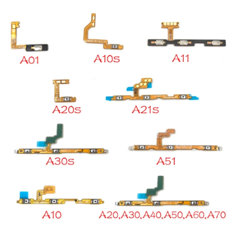 

Volume Button For Samsung Galaxy A30S A307F Power Flex Cable Swith on off