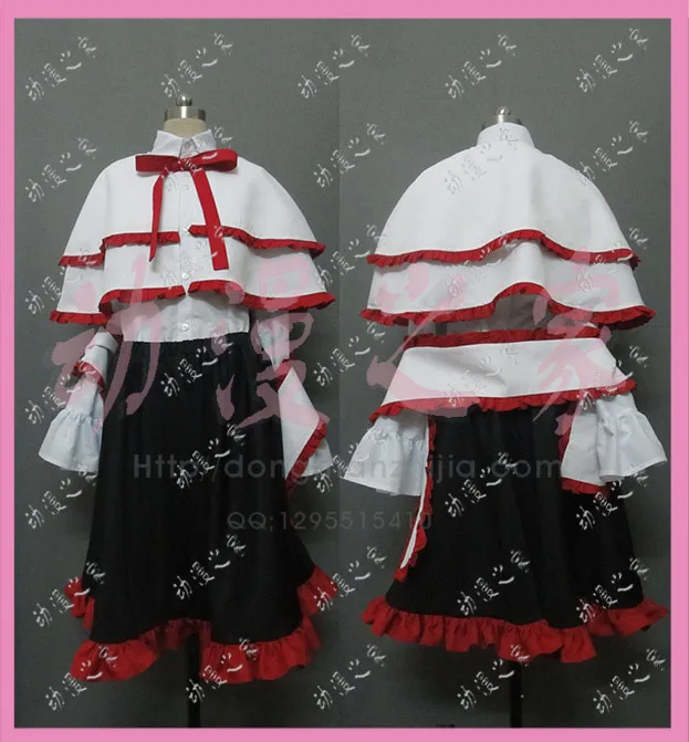 Touhou Project Scarlet Weather Rhapsody Iku Nagae Dress Women Party Girls Skirt Suit Adult Halloween Dress Outfit Cosplay Costum