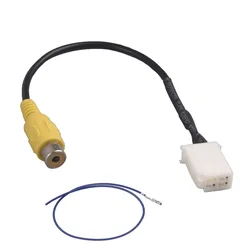 Car Navigation System Reversing Rear View Camera Adapter Cables for Mazda Atenza 6 CX-5