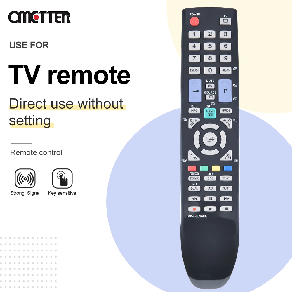 BN59-00940A для пульта дистанционного управления Samsung TV LE37B530 LE32B530 LE40B550