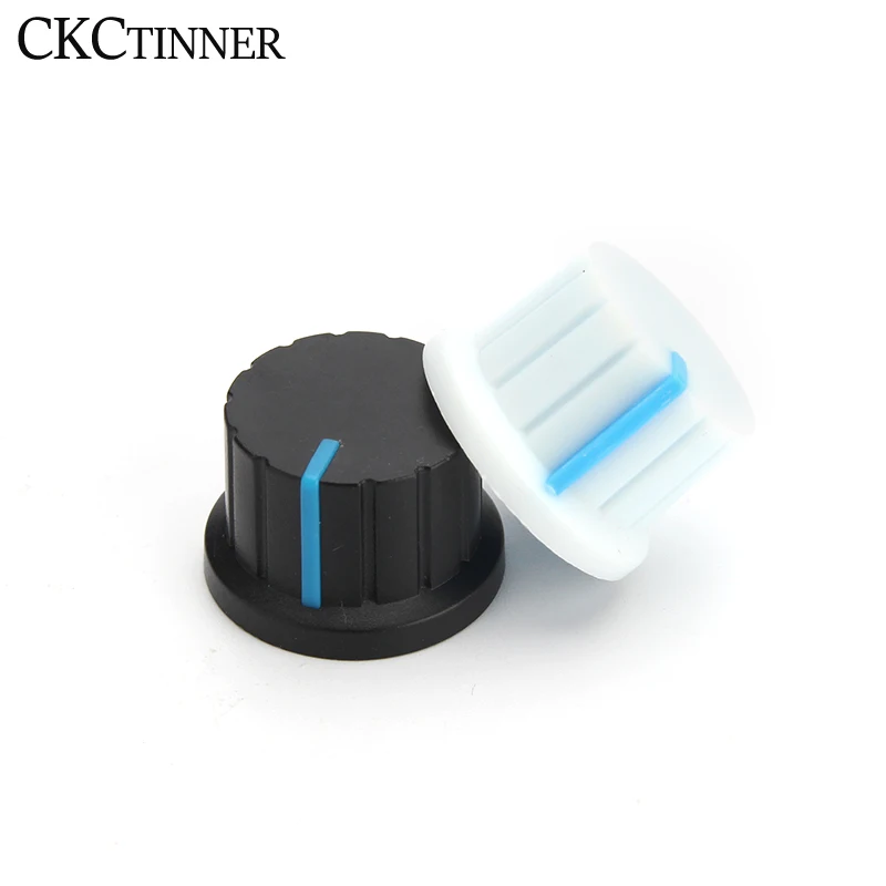 12 pcs 6mm knob plastic band indicating volume speaker adjustment constant pressure power amplifier knob cap