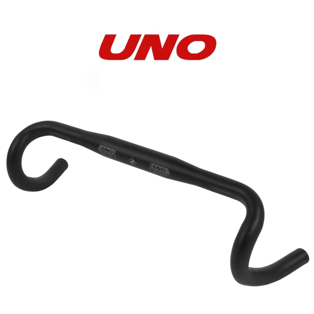 UNO HB-FL12 Road Gravel Bicycle Bent Bar Aluminum Alloy Racing Bike Drop Handlebar 31.8*400/420/440/460mm  Bicycle Accessories