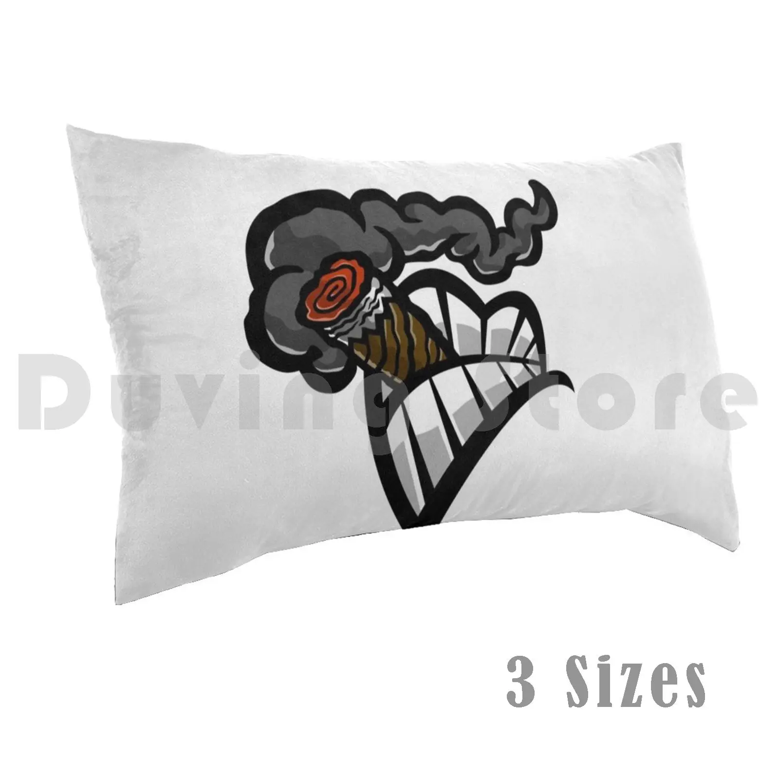 Mouth Cigar Cigarette Smoke Smoke Pillow Case Printed 50x75 Mouth Cigar Dialect Cigarette Smoke Smoker Smoking