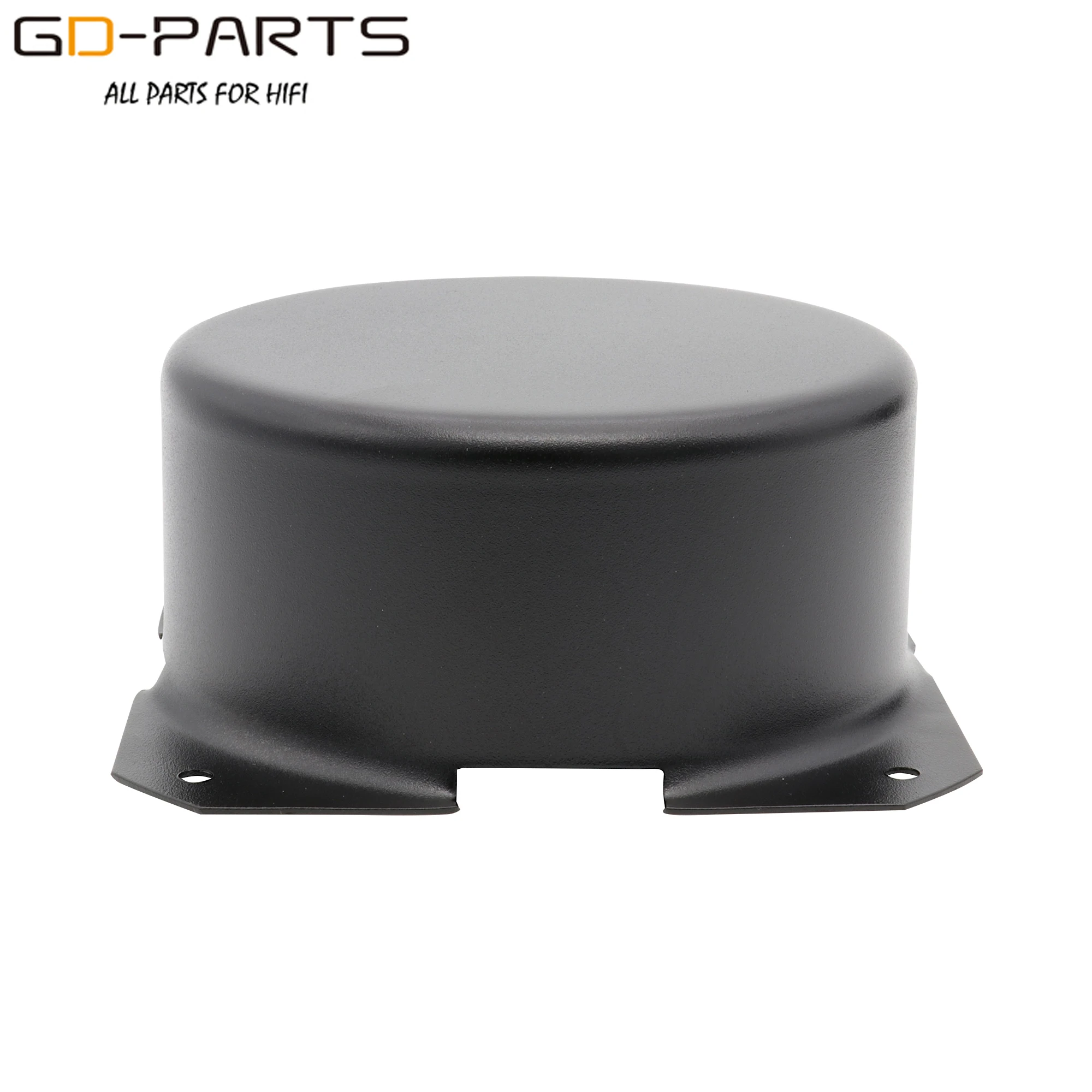 120mm Runde Schwarz Eisen Rohr AMP Triode Transformator Schützen Abdeckung Box Gehäuse Fall Für Vintage Hifi Audio DIY