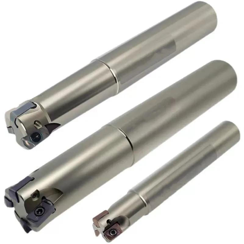เครื่องกัด MFH แบบรวดเร็วเครื่องกัด CNC บาร์แข็งป้องกันการสั่นสะเทือนเครื่องมือตัดใบมีดที่จับ LOGU030310อัลลอยด์
