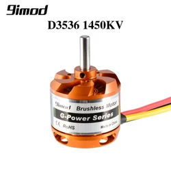 New 9imod D3536 1000KV / 1250KV / 1450KV Brushless Outrunner Motor For Mini Multicopters RC Plane Aircraft