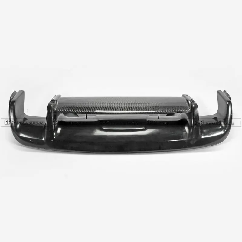 

Car Accessories Fiberglass Bumper Lip For MX5 NC Portion Carbon Fiber Rear Diffuser With Centre Flap 3pcs NCEC Miata GVN Style