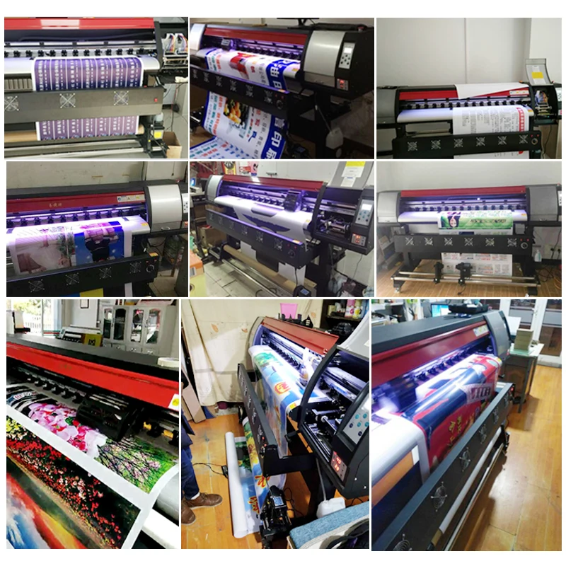 Wide Format 1.6M Eco Solvent Printer With I3200 Printer For Vinyl Sticker Printer Advertising Graphic