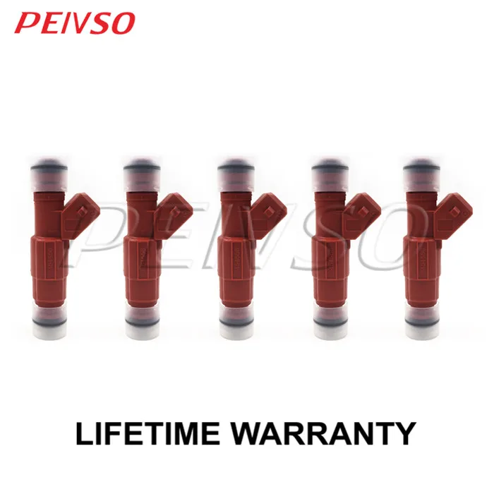 PEIVSO 5pcs 0280155759 9454556 Fuel Injector For VOLVO 850 / C70 / S70 / V70 2.3L L5 Turbocharged