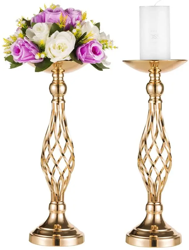 10pcs)Gold Candle Holders Weddings Tall Votive Candle Holders For Weddings qq471