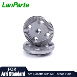 Lanparte Arri Rosette Teech Adapter with M6 Threaded Hole (ONE PCS) of DSLR Camera Accessories