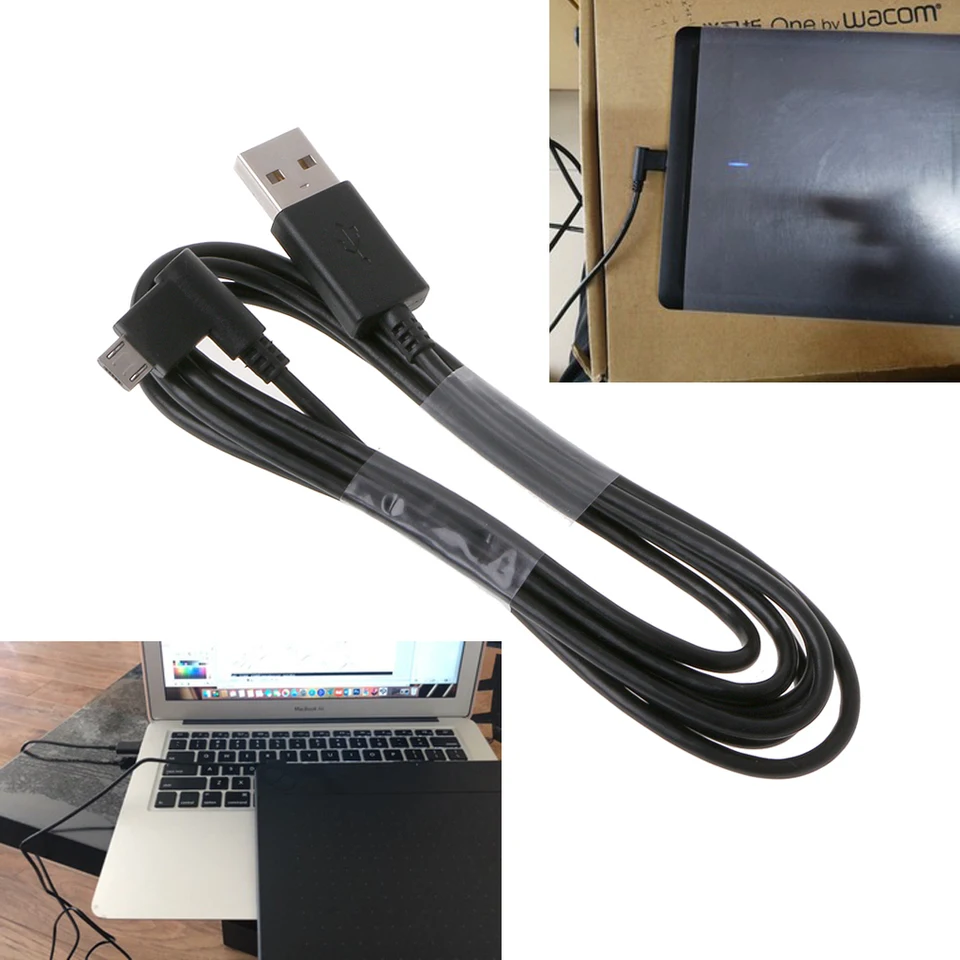 USB Power Cable for Wacom Digital Drawing Tablet Charge Cable for