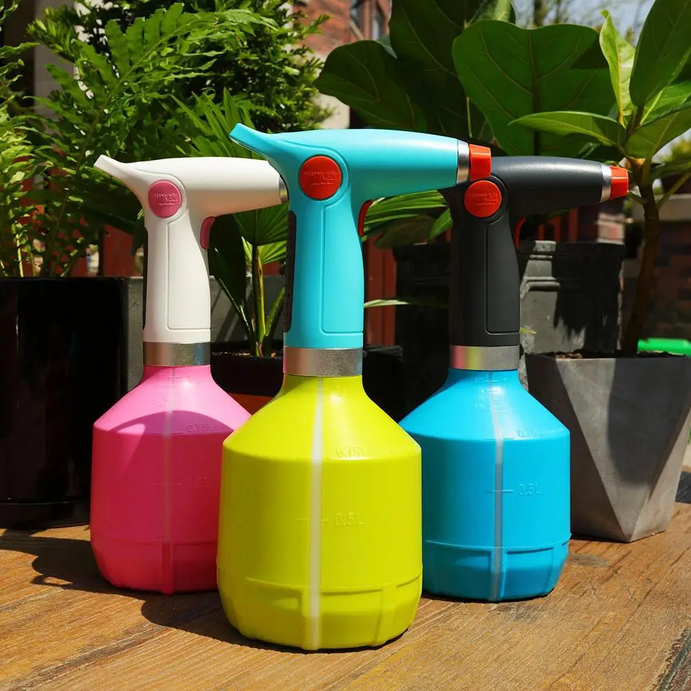 1000ml Electric Watering Can Indoor Outdoor Electric Plant Flower Mist Tool Garden Spray Bottle Automatic Plant Watering Device