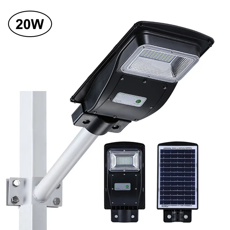 Solar Street Lights Outdoor Lights for Garden Waterproof IP65 Road Solar Powered Lantern Wall Lamp 20W 40W 60W High Brightness