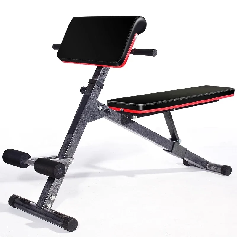 

Height-Adjustable Fitness Professional Roman Stool Bench Multifunctional Sports Stretching Roman Chair Gym Exercise Strength