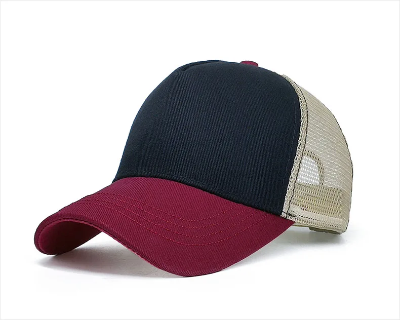 Custom Logos Lkw Caps Sommer Atmungs Net Blank Unternehmen Logo Hut Personalisierte Herren Baseball Kappe Sorority Bestickt Hut November – Detail 7