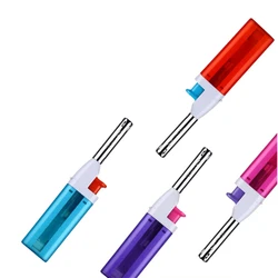 Mini Lighter Gas Butane Inflatable Cigarette Lighter 5 colors Candle Lighters Without Gas