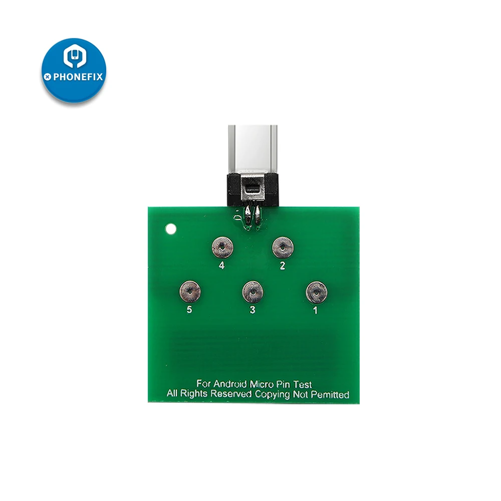 3Types Dock Flex Test Board U2 IC/Battery/Charging Port 5 Pins IP System Easy Test Board Direct Test foriPhone Android Tail Plug