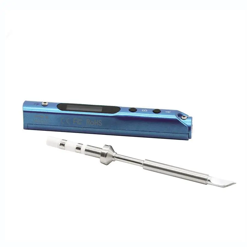 SEQURE Mini SQ-001 65W Digital OLED Programmable Interface DC5525 Soldering Iron Soldering Iron Temperature Adjustable