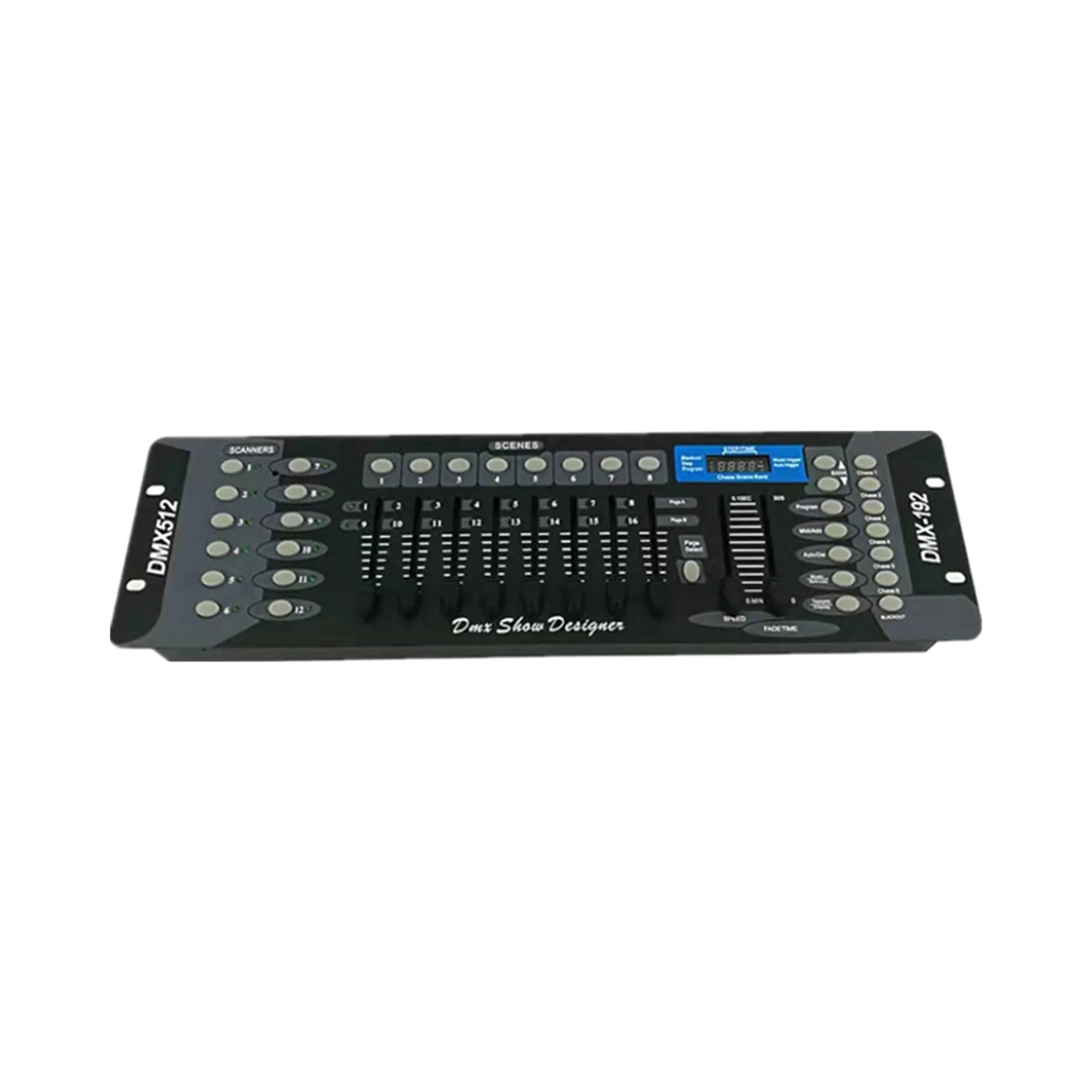 The console can be used for effect lights such as par lights, laser lights, etc. 192 console