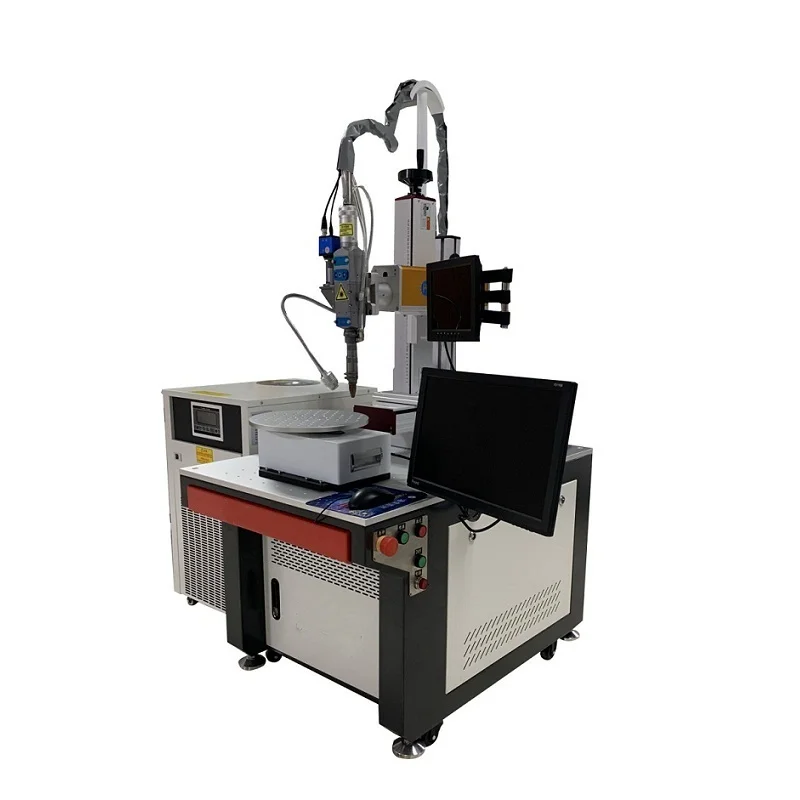 Pipe metal welding system of stainless steel Jack optical fiber continuous laser welding machine