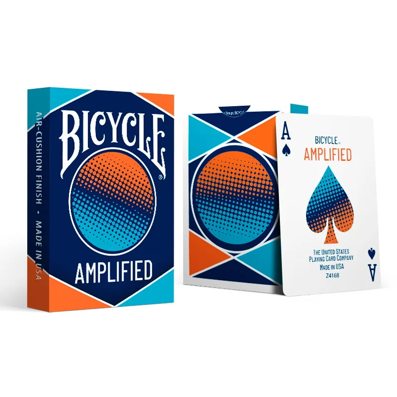 

Bicycle Amplified Playing Cards Deck Poker Size USPCC Limited Edition Magic Card Games Magic Props Magic Tricks for Magician