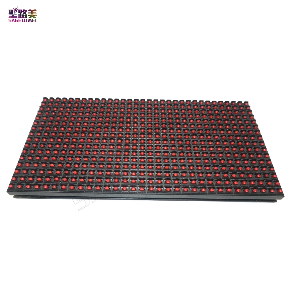 P10 LED IP65 320*160mm 32*16pixels RGB full color /single color Matrix DIY Display Module Panel Window Sign Shop Sign out door