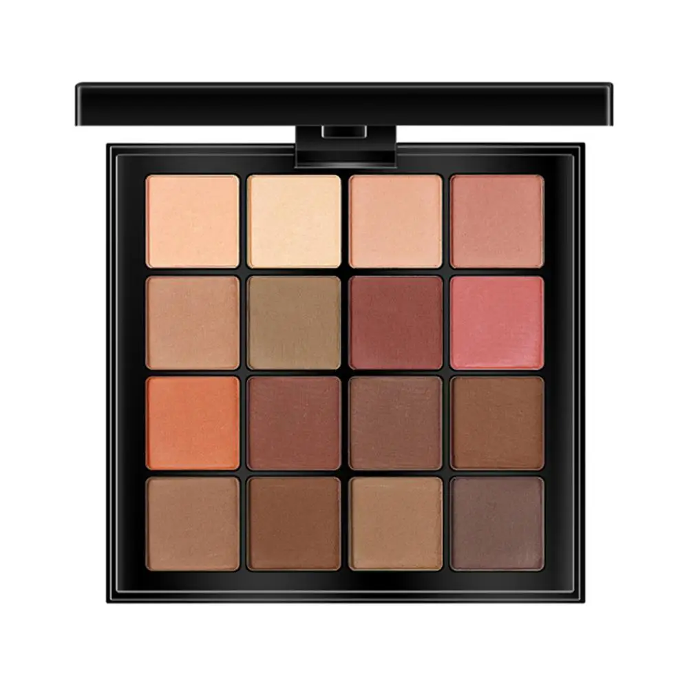 16-Color Eyeshadow Palette Widely Used Exquisite Great Gifts Pearlescent Matte Earth Color Mode Eye Shadow Palette Makeup Case