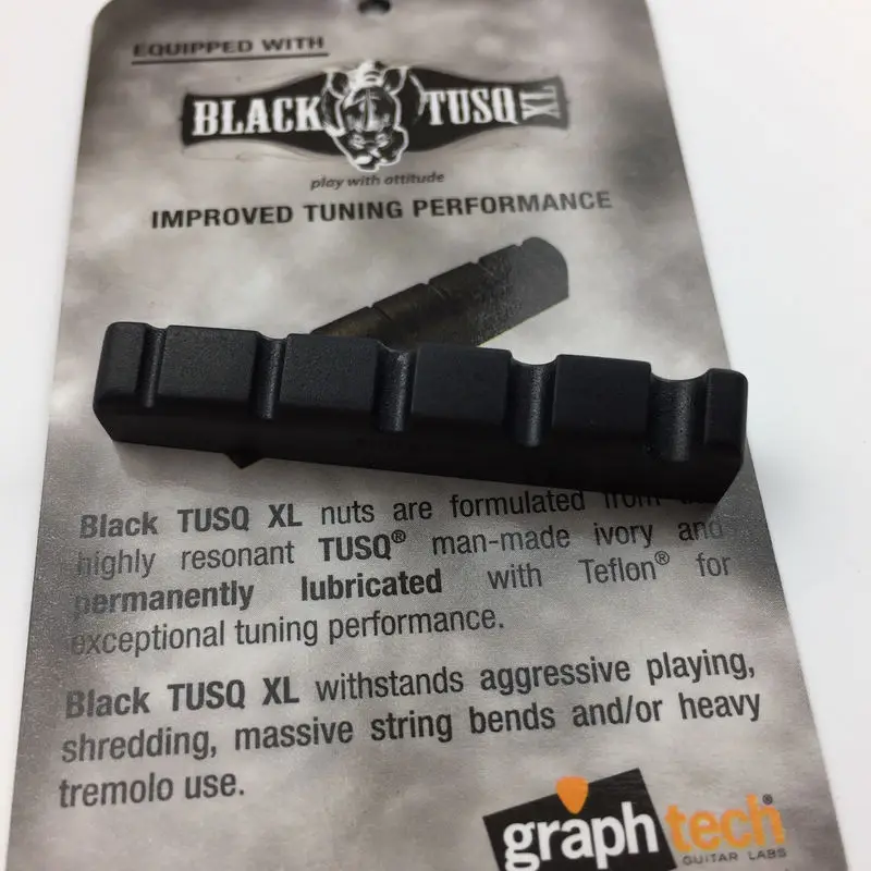 Graph Tech Black Tusq XL BT-1445-00 Slotted Nut