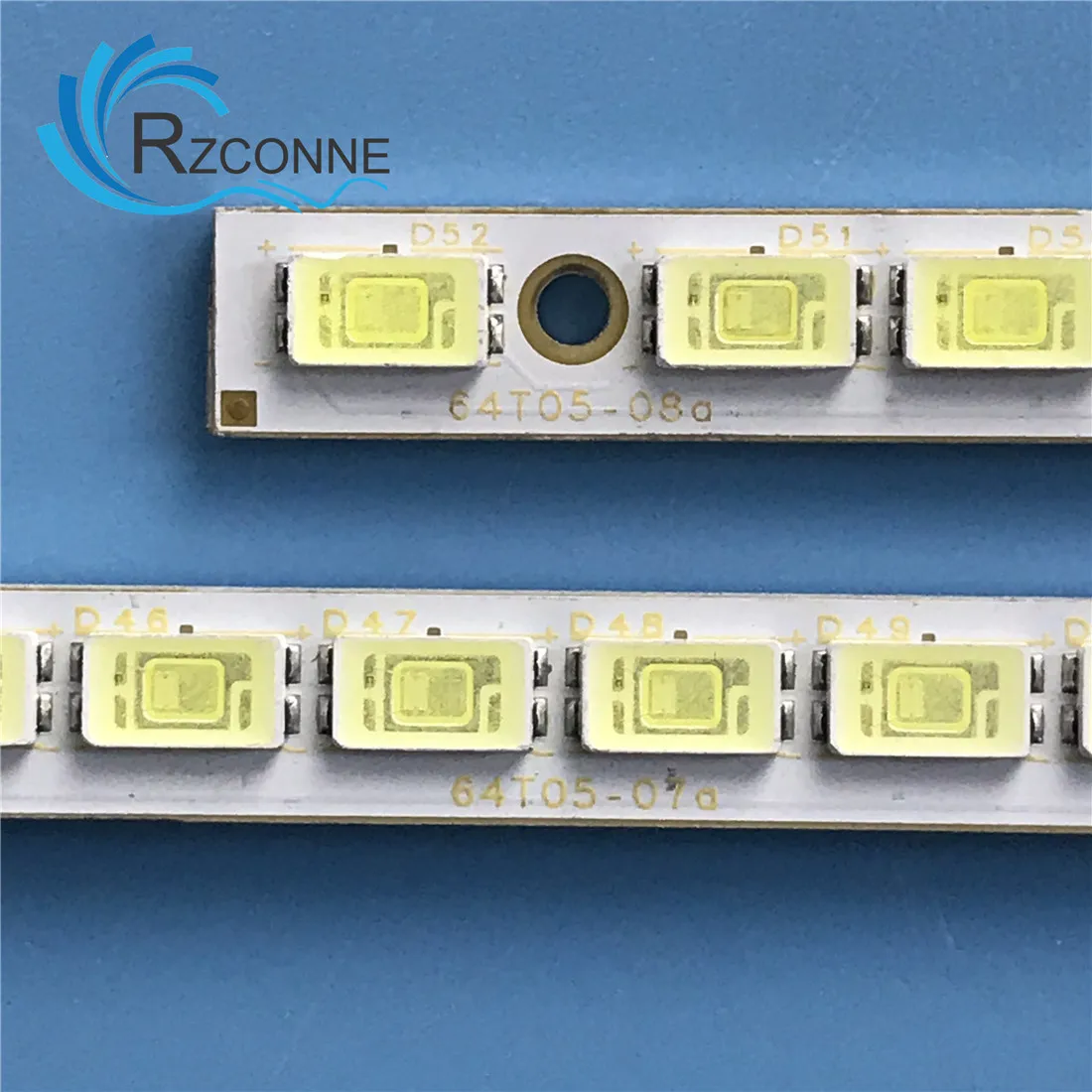 357Mm LED Backlight Strip 52 LED untuk 64T05-07a 64T05-08a