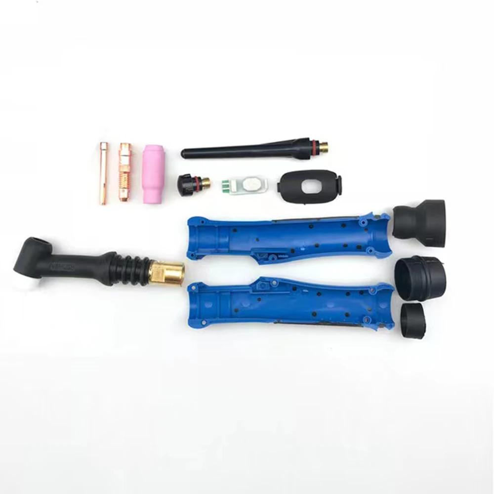 TIG Torch Body Argon Welding Torch Head WP26 Flex Air Cooled Gas Tungsten Arc Welder GTAW A-200 Flex Torch