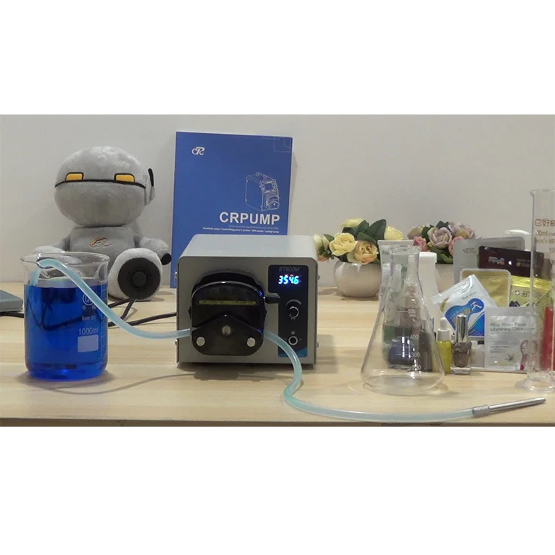 Micro Peristaltic Pump Liquid Filling Pump Metering Pump BT100M Water Reducing Agent Dosing Peristaltic Pump
