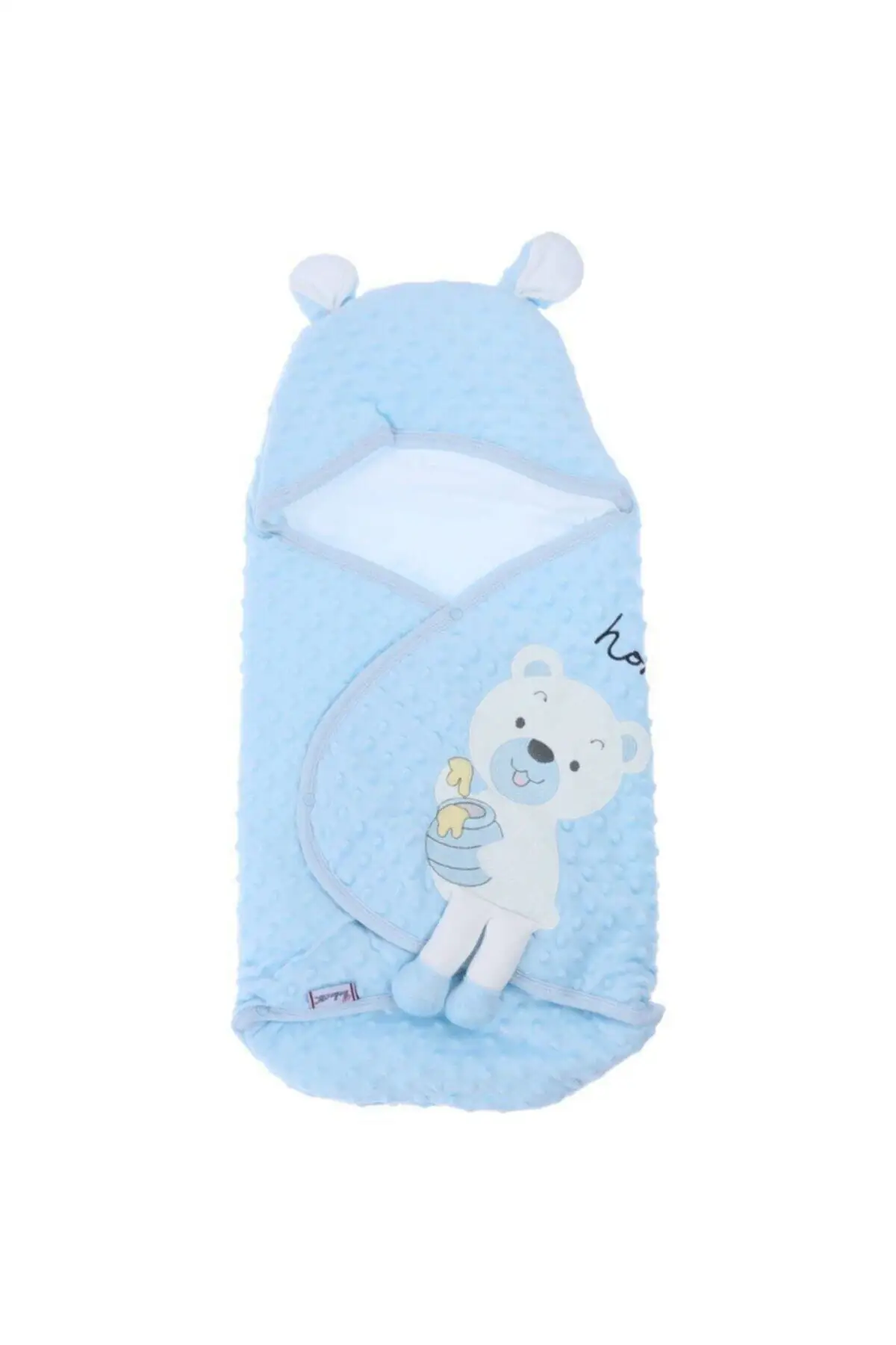 Bebecix Velbua Baby Swaddle Blanket Blue