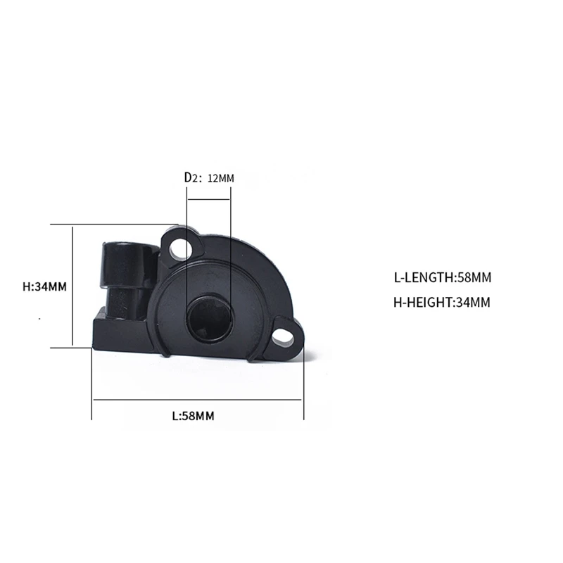 TPS Throttle Position Sensor for CHEVROLET CAPTIVA C100 CRUZE EPICA Matiz SPARK LACETTI 0.8 1.0 2.0 93740916 93 740 916