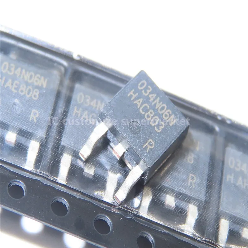 10 Cái/lốc NWE 034N06N IPD034N06N3G Đến-252 60V 100A SMD Bóng Bán Dẫn