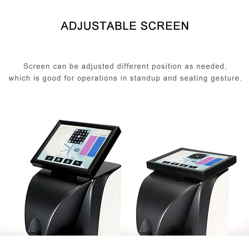 8 Inch Touch Screen Digital Lensmeter Auto Lensometer Focimeter Lensometro D908A With Aluminum Carry Case