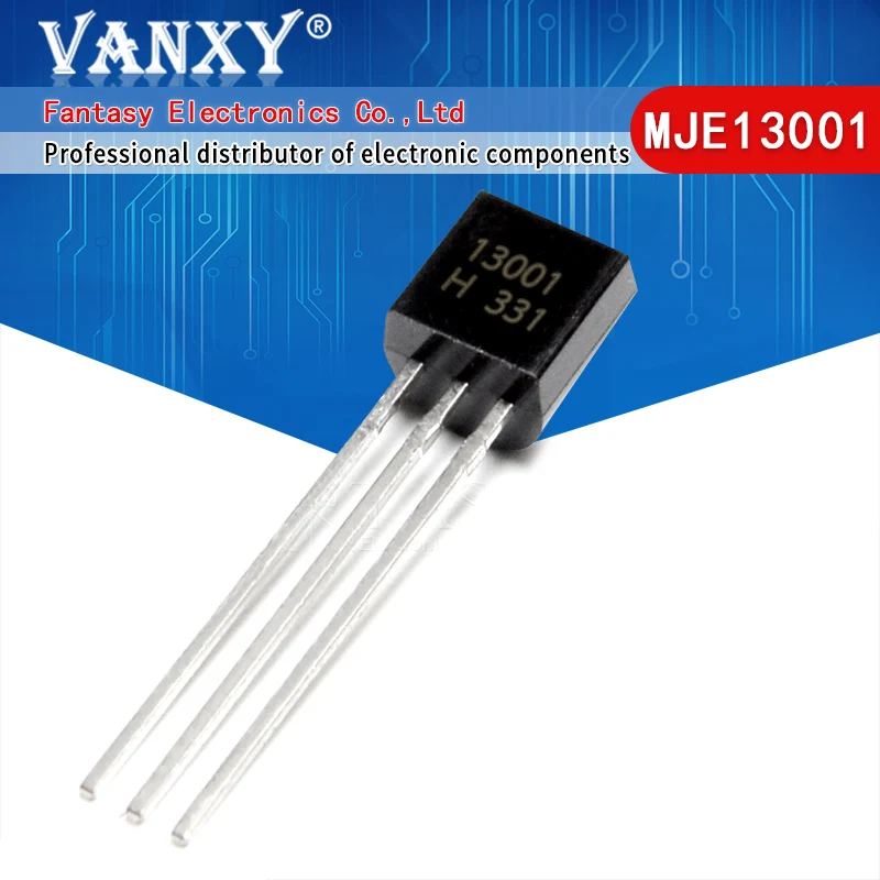 100PCS MJE13001 MJE13003 PCR606J PCR406J 13001 13003 R606 R406 606J 406J TO-92 TO92 TRANSISTOR IC