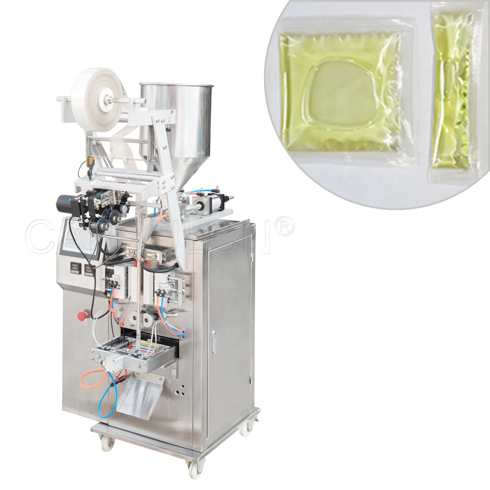 PakCN-80Y Automatic packaging machine Various liquid&Cream &Powder&Granule Packing Machine Honey, Sauce, Shampoo, Cream, Powder