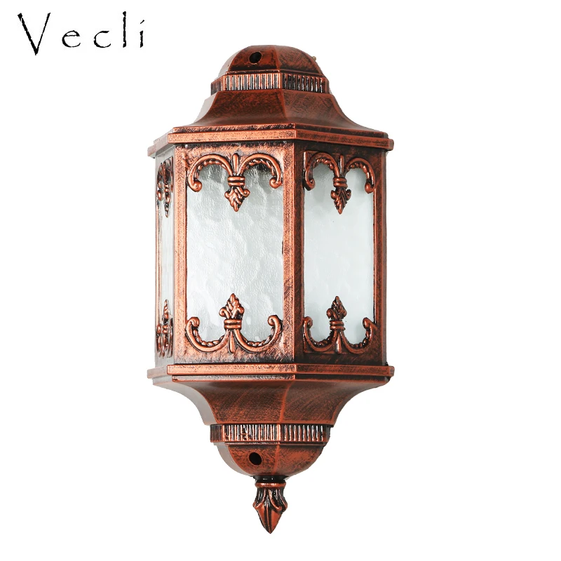 Outdoor Wall Sconce Fence Front Door Backyard Lights E27 AC85-265V Lamp Landscape Lighting Wall Lamps