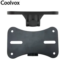 Coolvox Metal Universal Speaker Stand Tray Floor Iron Bottom Seat Stage Sound Stand Mounting Hole Base For Below 15 inch Speaker
