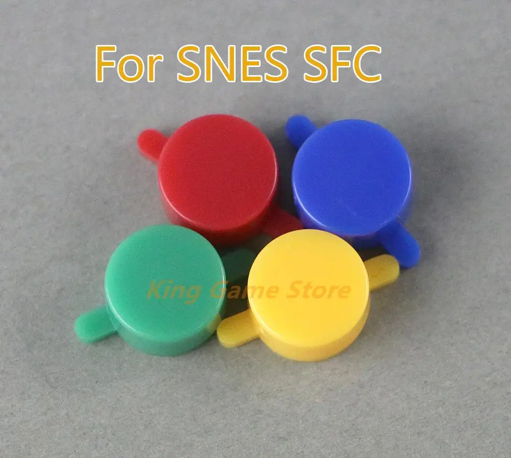 50sets Plastic ABXY Buttons For Nintend SNES SFC handle DIY accessories Replacement For SNES handle button ABXY key set