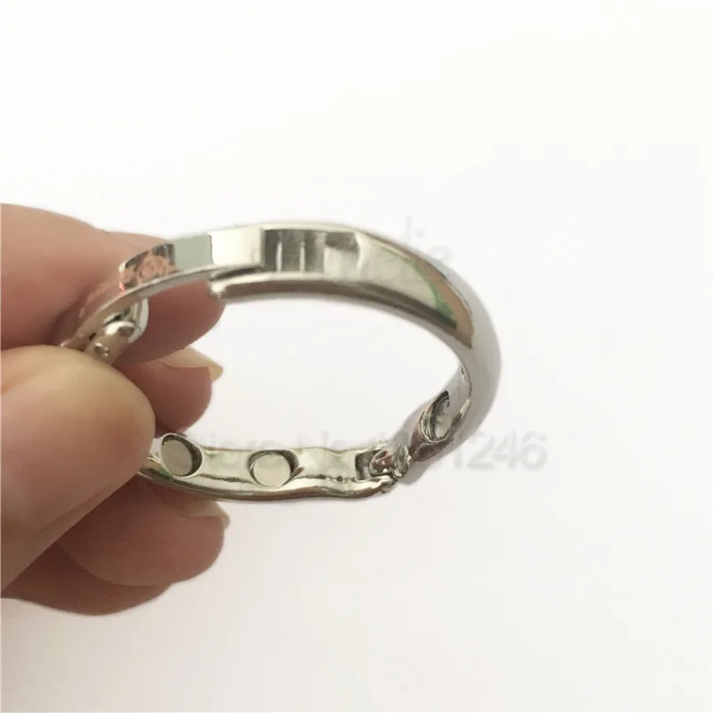 Magnet Cock Ring Metal Foreskin Correction Penis Ring,Adjustable Size Glans Physiotherapy Ring,Male Circumcision Ring V Type