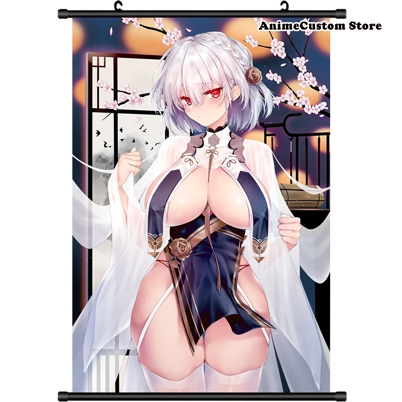 Anime Azur Lane HMS Sirius Persona HD Wall Scroll Roll Painting Poster Hang Poster Home Decor Collectible Decoration Art Gifts