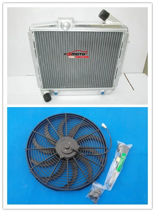 40MM Aluminum Radiator + Fan Racing For 1985-1991 Renault Super 5 GT R5 R9/11 1.4 Turbo AT/MT 90 89 88 87 86