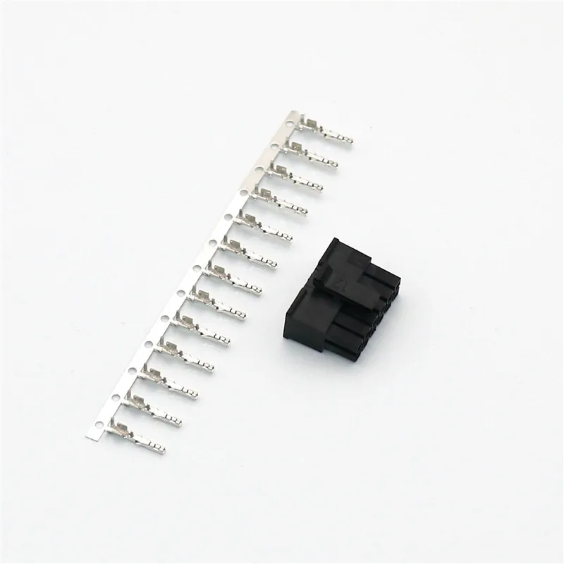 

Angitu NVIDIA FE 12pin MX3.0 Pitch Connector Mini 12Pin Housing 10pcs with 120pcs mini 3.0 pins