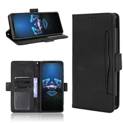 ROG Phone 6 Pro 6D 8 Pro 7 Ultimate Book Wallet Vintage Slim Magnetic Leather Flip Cover For ROG Phone 5S 5 Pro Card Stand Bags