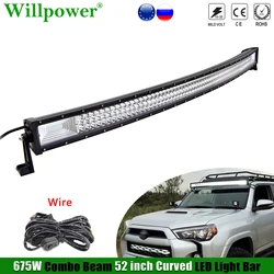 SUV 4X4 Car Roof Triple Row 675W 52