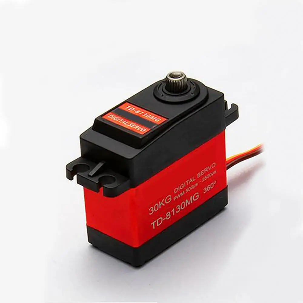 Waterproof 30KG TD-8130MG Large Torque  Digital Coreless Servo 180/270/360 Degree Version For RC Car Crawler Boat Plane